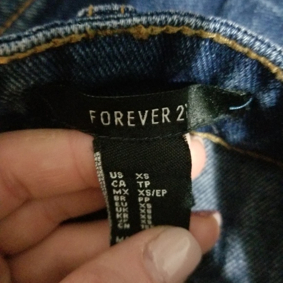 Forever 21 denim skirt size xs - Picture 3 of 3